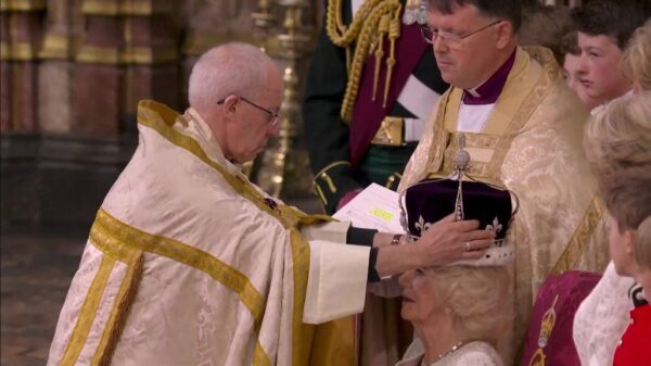 Sky News The Coronation of King Charles III Queen Camilla 28