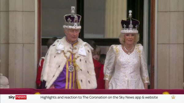Sky News The Coronation of King Charles III Queen Camilla 38