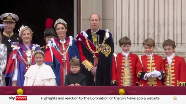 Sky News The Coronation of King Charles III Queen Camilla 39