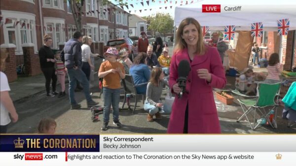 Sky News The Coronation of King Charles III Queen Camilla 49