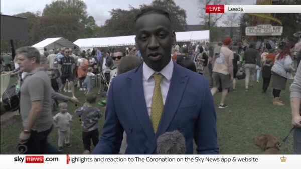 Sky News The Coronation of King Charles III Queen Camilla 50