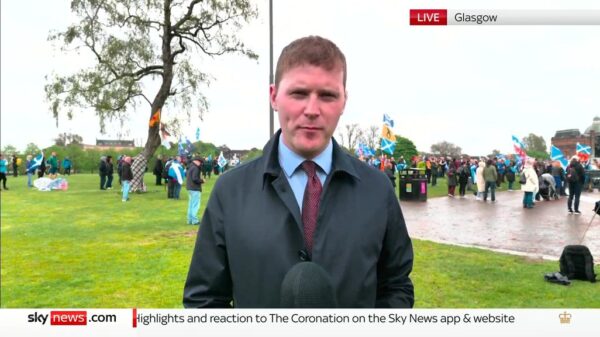Sky News The Coronation of King Charles III Queen Camilla 53