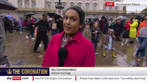 Sky News The Coronation of King Charles III Queen Camilla 59