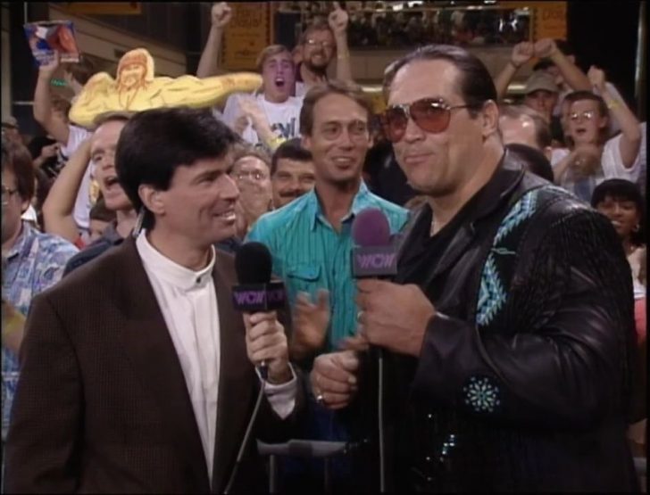 Former WCW commentator Steve ‘Mongo’ McMichael going into the Pro Football Hall of Fame