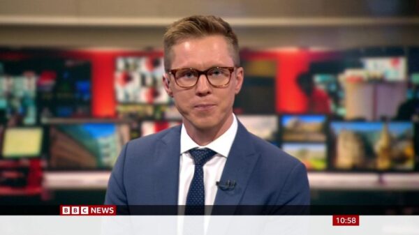 Gareth Barlow on BBC News 2
