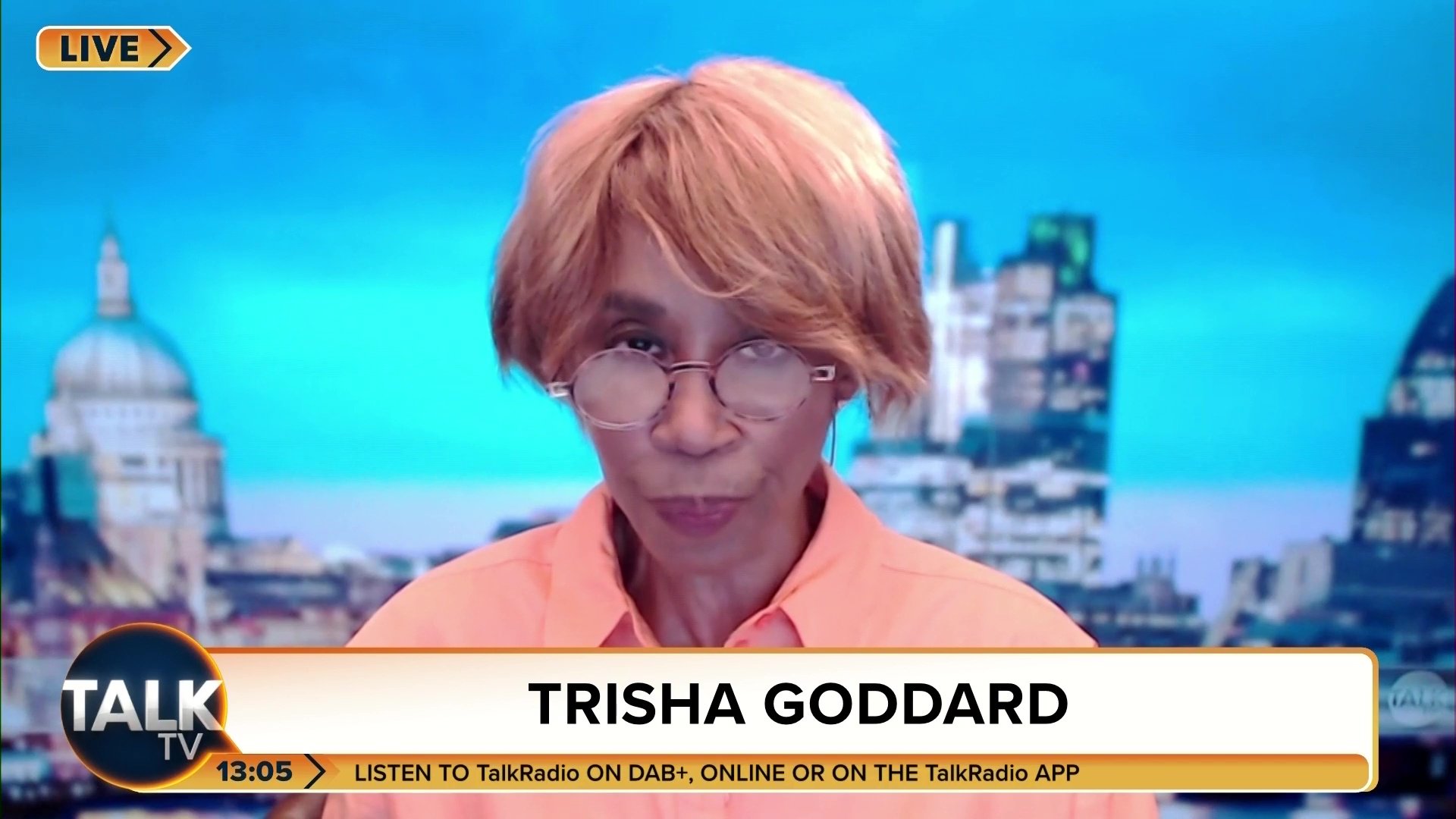 Trisha Goddard on TalkTV