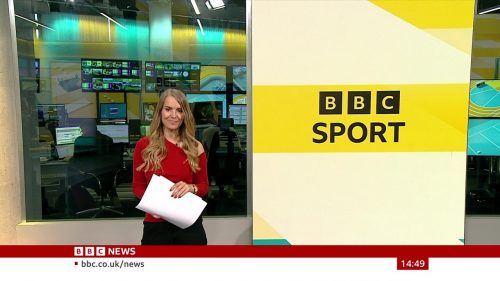 Becky Davis BBC News Sports Presenter