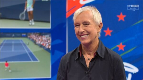 Martina Navratilova on Sky Martina Navratilova on Sky
