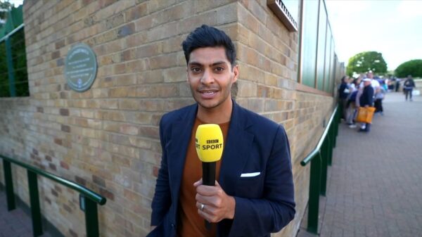 Qasa Alom BBC Wimbledon 2