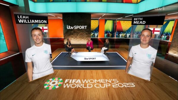 Womens World Cup 2023 ITV Studio 2
