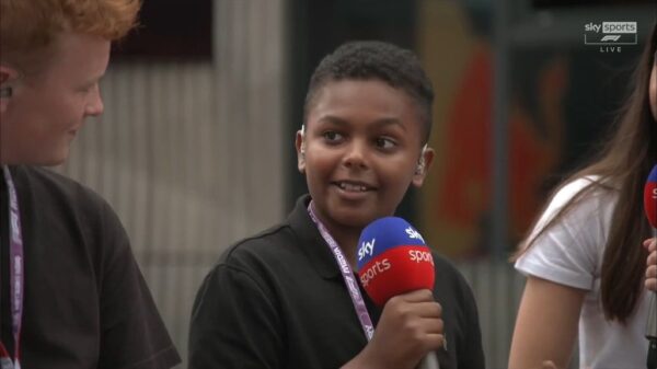 Zac Sky Sports F1 Juniors 1