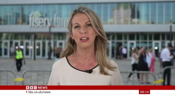 Caitriona Perry on BBC News
