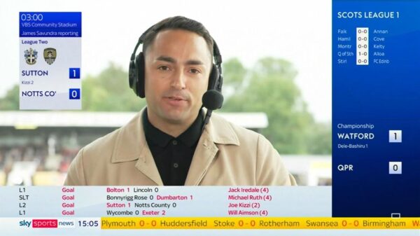 James Savundra Sky Sports News