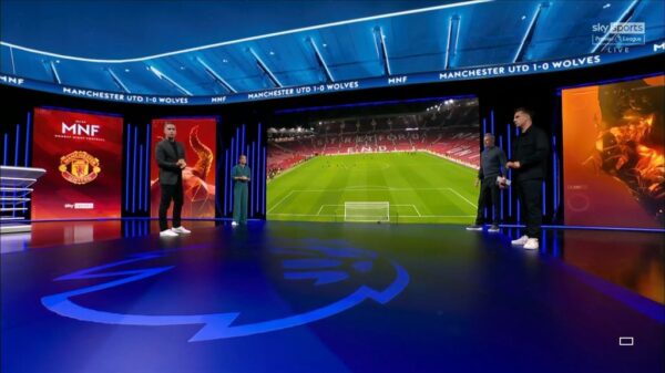 Sky Sports MNF 2023 Studio 3