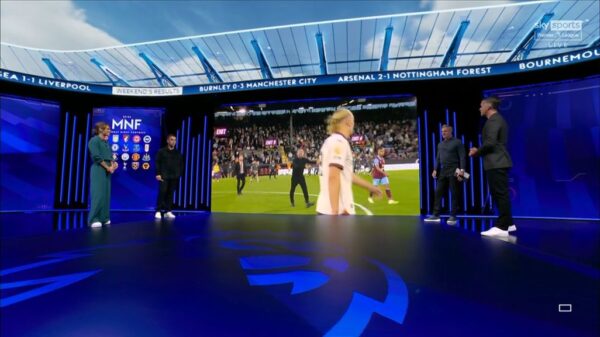 Sky Sports Monday Night Football 2023 Studio 15