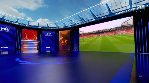 Sky Sports Monday Night Football 2023 Studio 2
