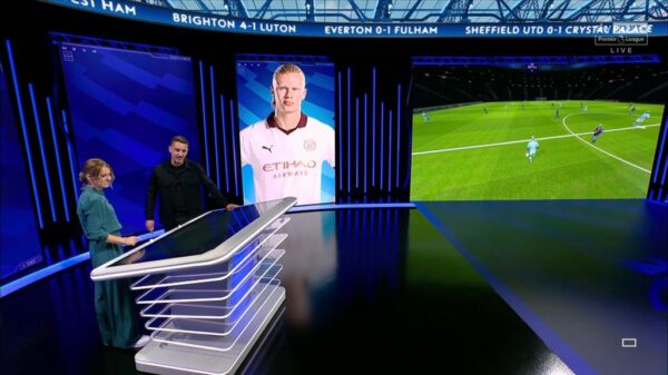 Sky Sports Monday Night Football 2023 Studio 20