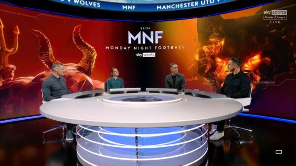 Sky Sports Monday Night Football 2023 Studio 6
