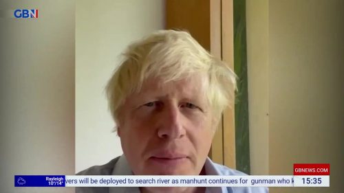 Boris Johnson GB News
