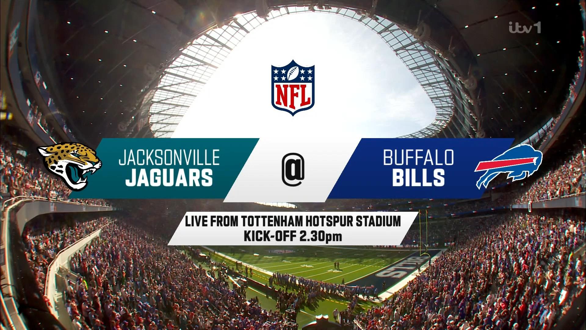 ITV HD Calendar NFL Live Jacksonville Jaguars