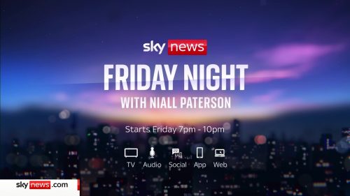 Friday Night with Niall Paterson Sky News Promo