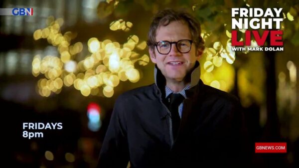 Friday Night Live with Mark Dolan GB News Promo 2023 1