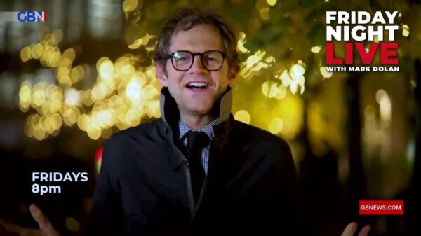 Friday Night Live with Mark Dolan GB News Promo 2023 2