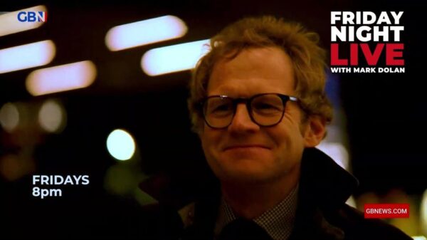 Friday Night Live with Mark Dolan GB News Promo 2023 6