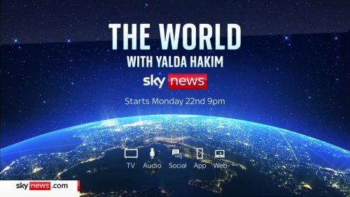 The World with Yalda Hakim - Sky News Promo