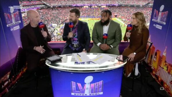 Sky Sports Studio at Super Bowl 58 1