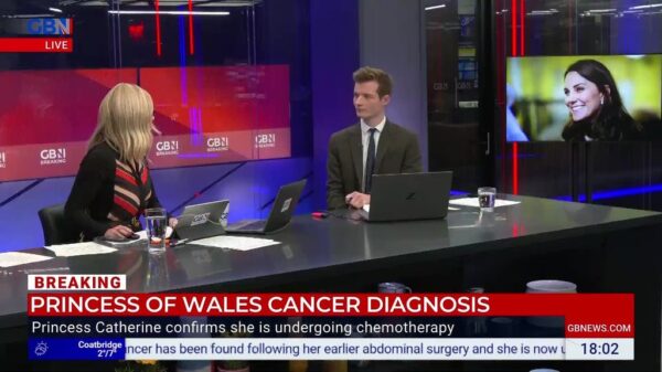Catherine Cancer GB News Coverage 2