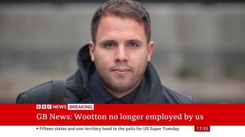 Dan Wootton no longer employed by GB News