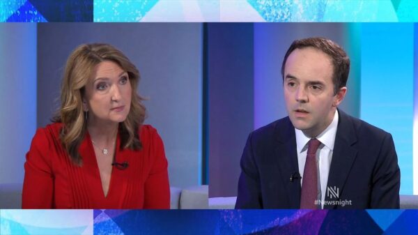 BBC Newsnight 2024 on air look 5 1 BBC Newsnight 2024 on air look 5 1