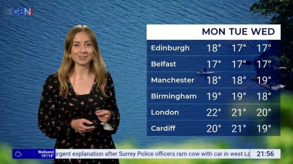Honor Criswick GB News Weather Presenter