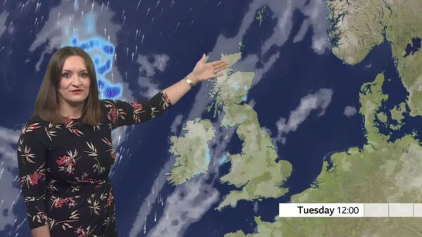 Jennifer Bartram BBC Weather presenter