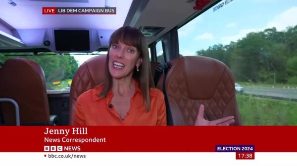 Jenny Hill on the Bus 2
