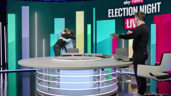 Sky News Election Night Studio Reveal 43