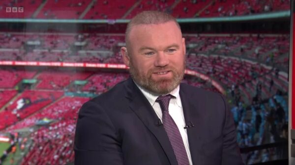 Wayne Rooney on the BBC