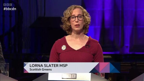 BBC Scottish Leaders Debate 2024 Lorna Slater 2 1
