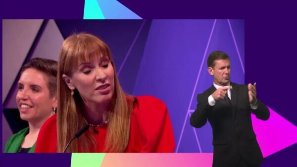 BBC Seven Party Debate 2024 Signed on BBC News Channel 2 1