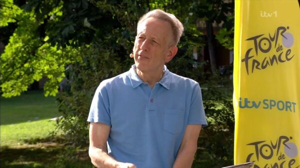 Gary Imlach at Tour de France