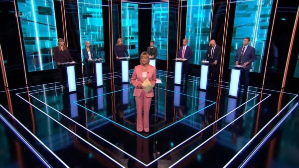 ITV Seven Party Debate 2024 Moderated by Julie Etchingham 1