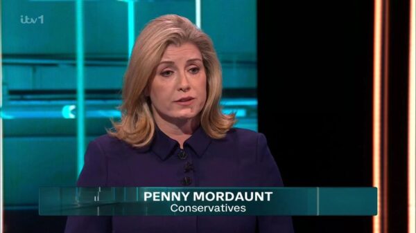 ITV Seven Party Debate 2024 Penny Mordaunt 2 1