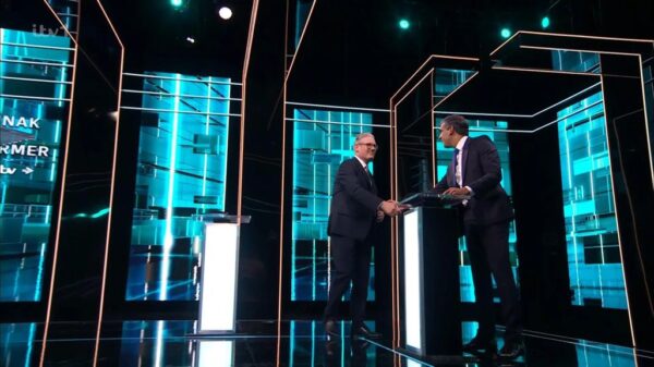 Sunak v Starmer The ITV Debate Close 1