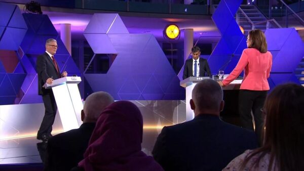The Prime Ministerial Debate 2024 Rishi Sunak and Sir Keir Starmer 12 1