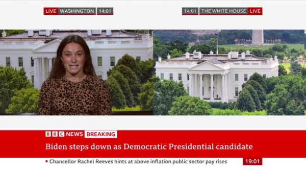 Biden Exits Race BBC News 5