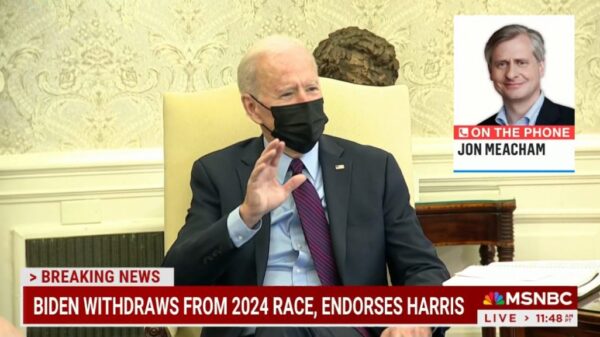 Biden Exits Race MSNBC 10