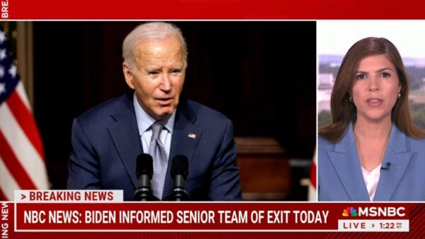 Biden Exits Race MSNBC 12