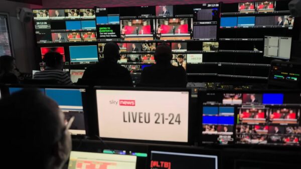 Election Behind the scenes at Sky News 108