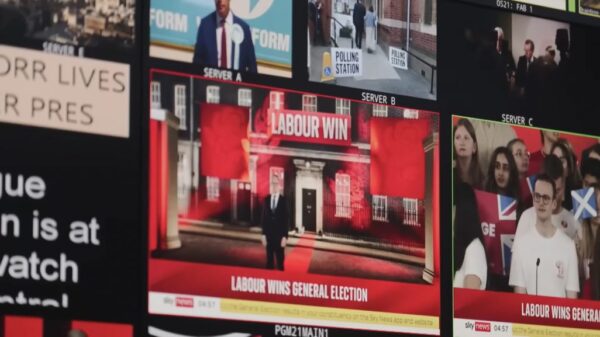 Election Behind the scenes at Sky News 17